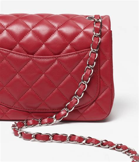 red mini flap chanel